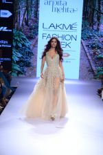 Esha Gupta walk the ramp for Arpita Mehta Show at Lakme Fashion Week 2015 Day 4 on 21st March 2015
